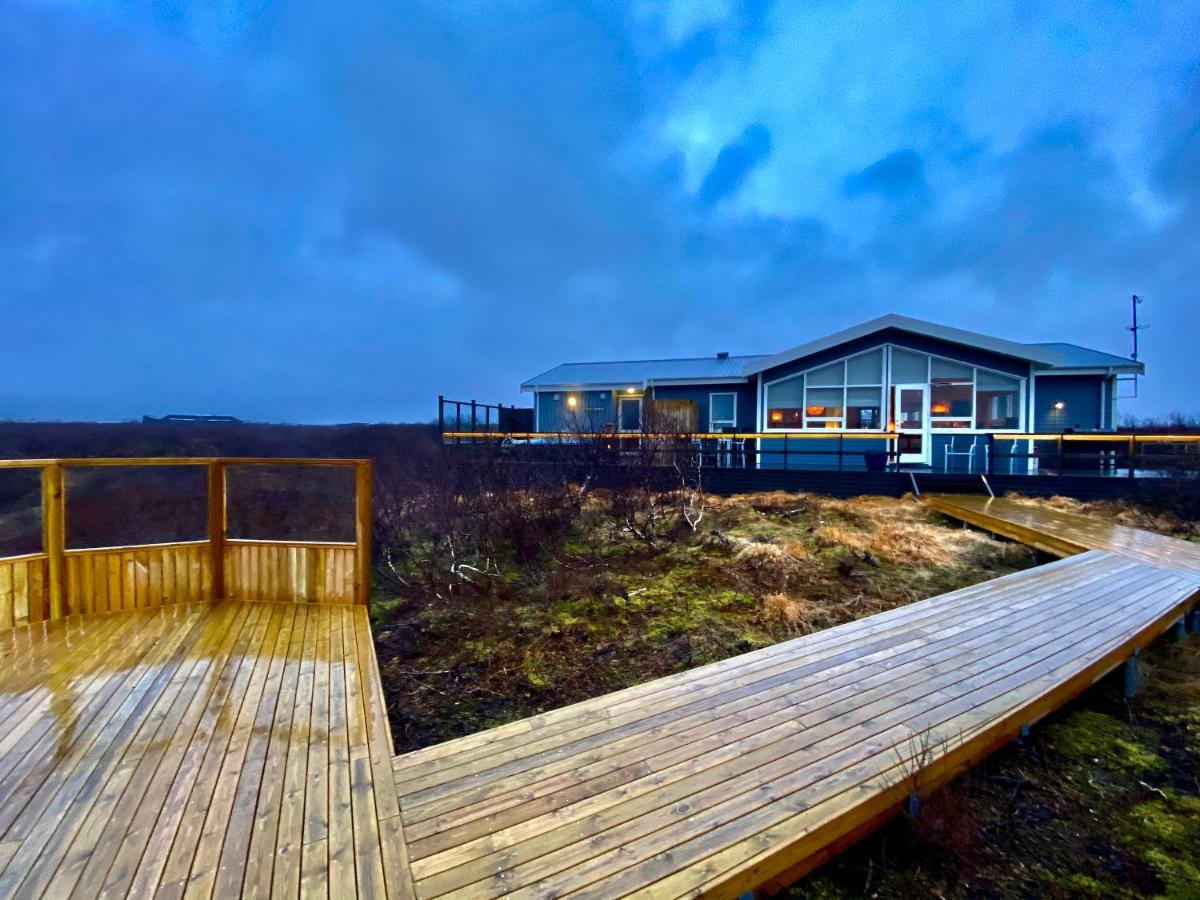 Lax-A Asgardur Cottages Selfoss Bagian luar foto