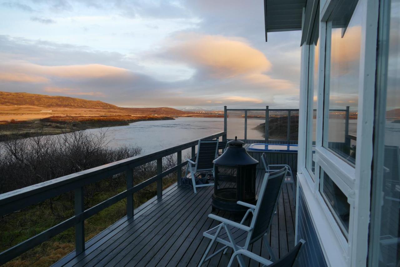 Lax-A Asgardur Cottages Selfoss Bagian luar foto